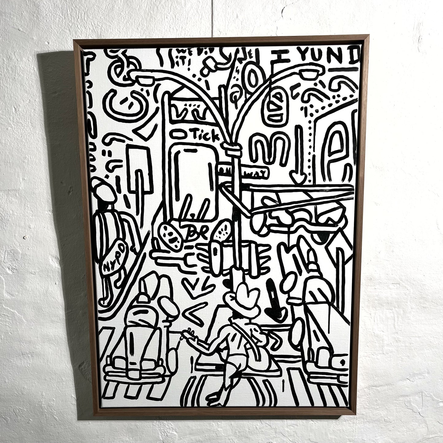 Naked Cowboy - 73x53 cm