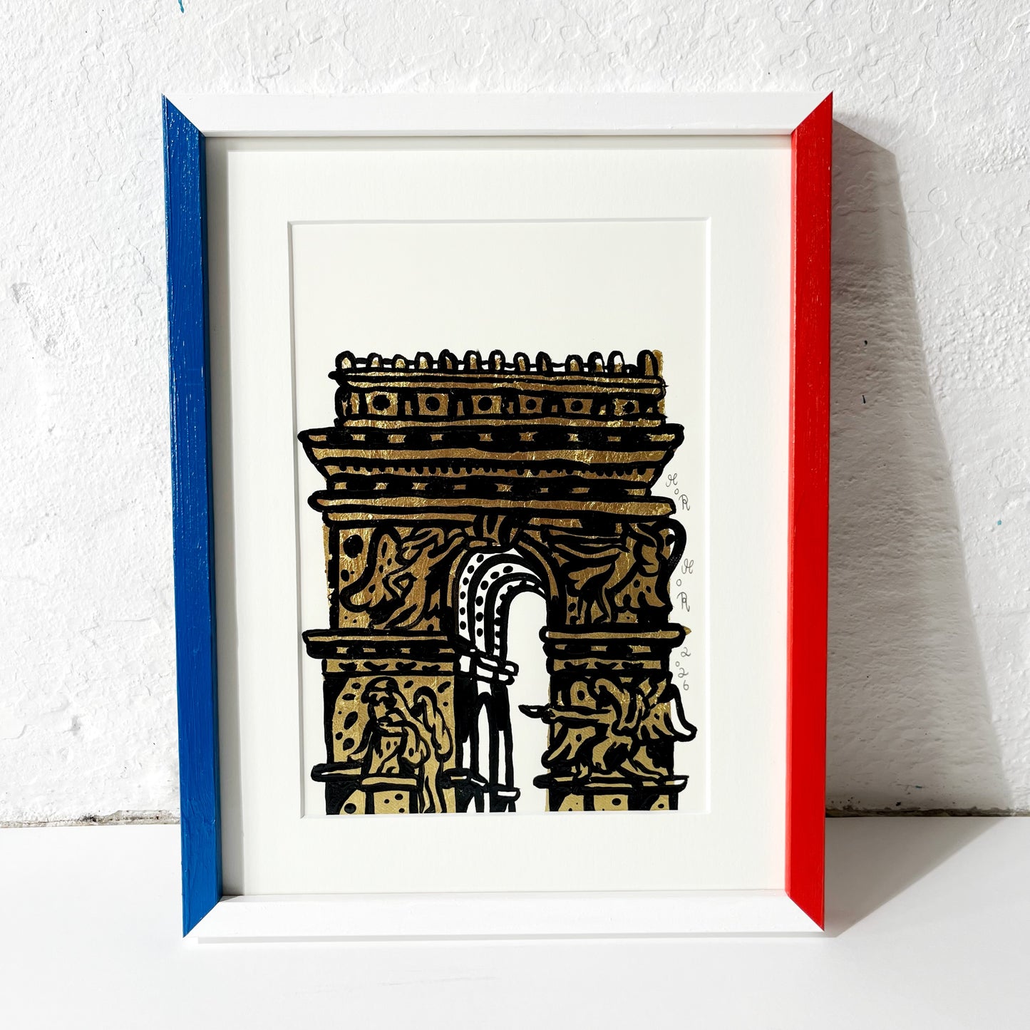 Arc de Triomphe Paris, 35x28 cm