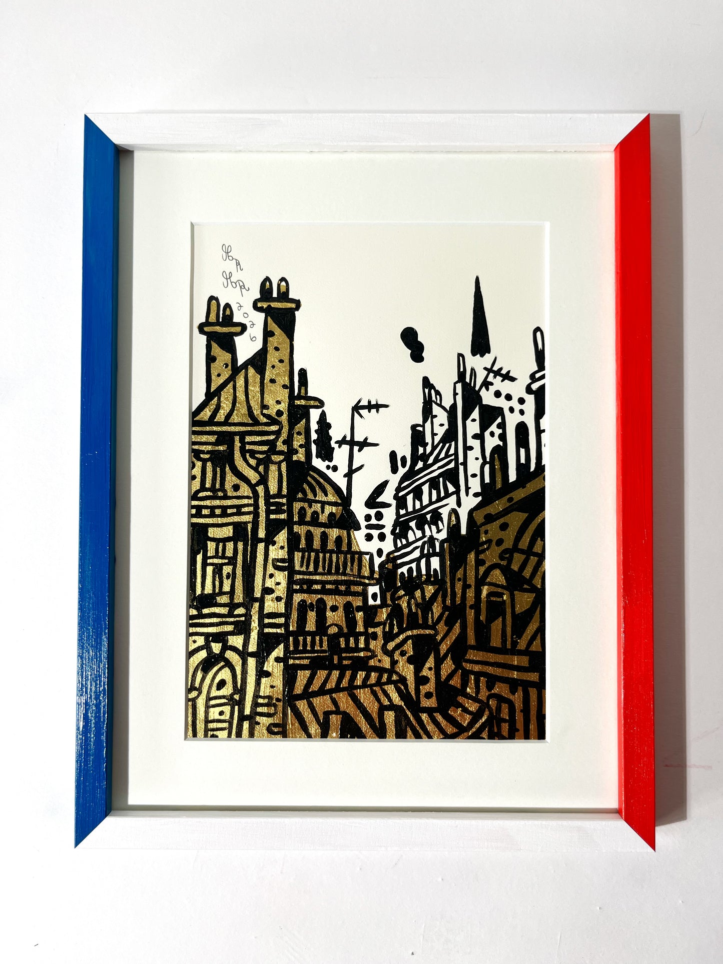 Paris rue Saint-Russtique - 35x28 cm