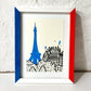 Rue de Grenelle Paris, 25x19,5 cm