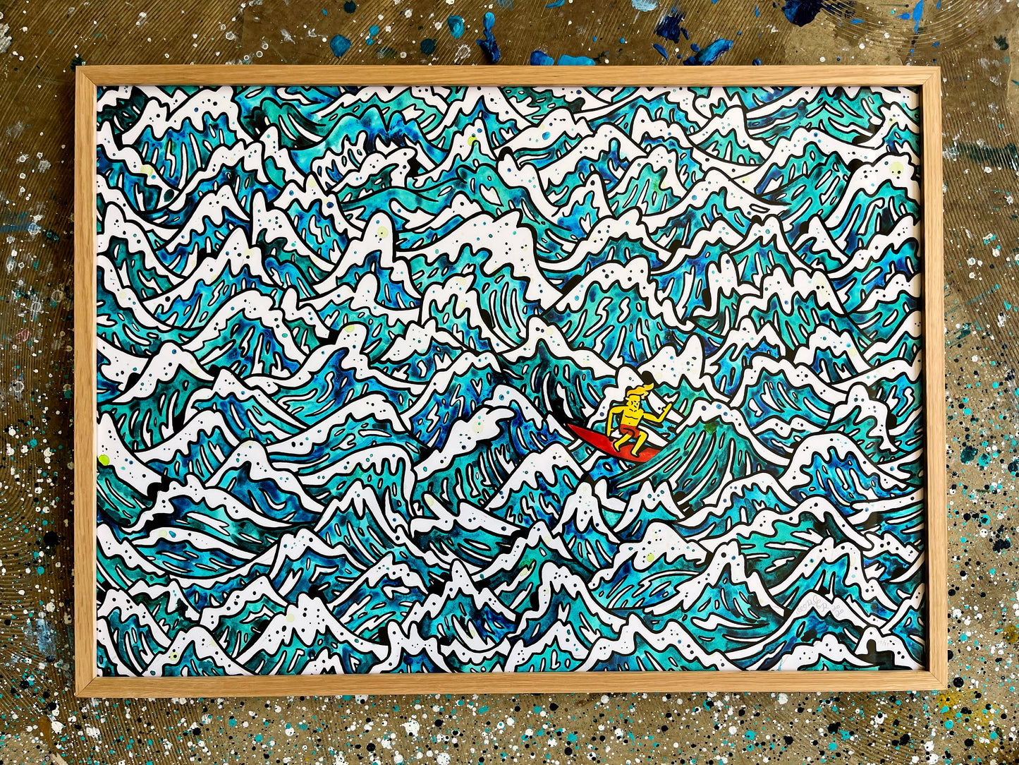 Surf AP - 50x70 cm