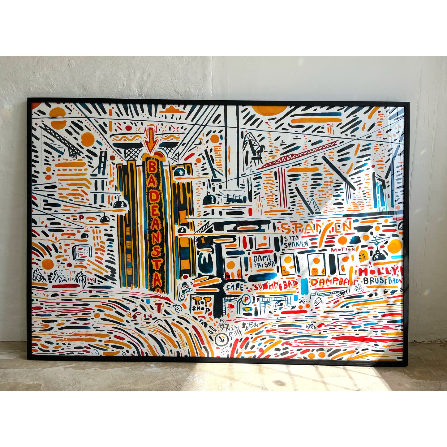 Spanien Svømmehal - 110x160 cm 🏊‍♂️