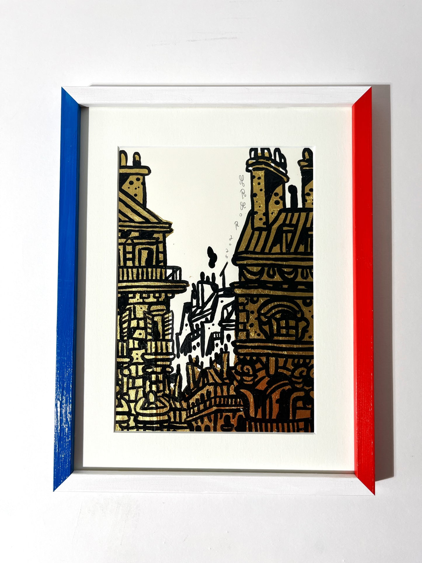 Paris, rue Yves Toudic - 35x28 cm