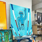 Under overfladen 140x120 cm