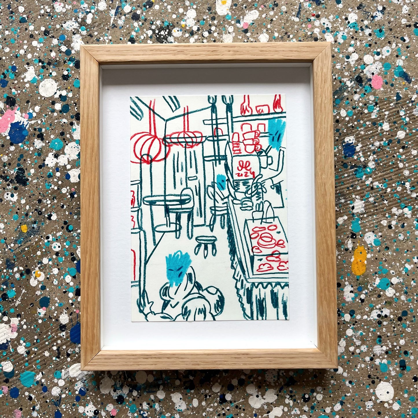 Fred og ro er en luksus - 25x19 cm