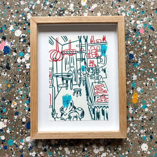 Fred og ro er en luksus - 25x19 cm