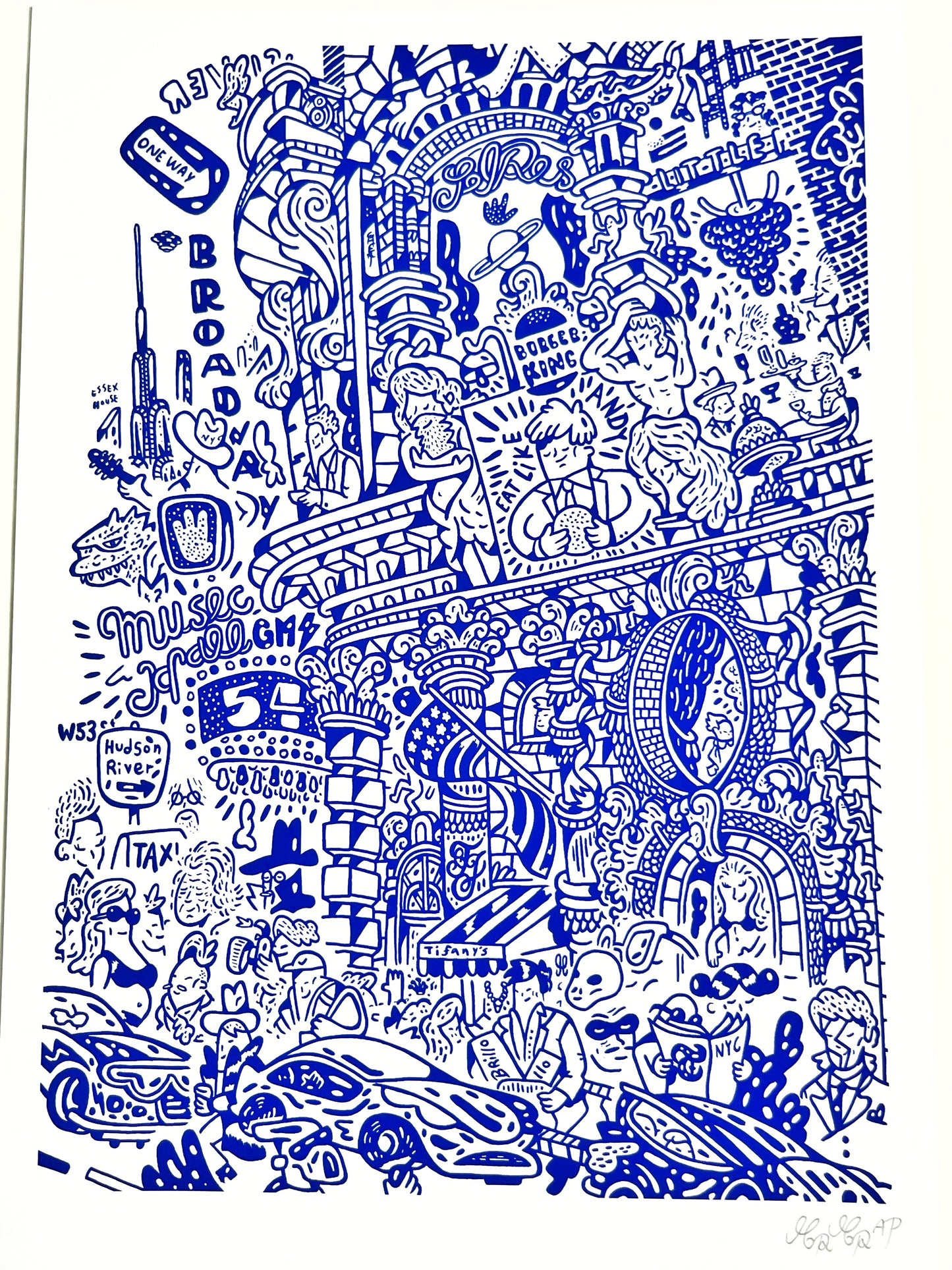 People of New York City - A3 størrelse