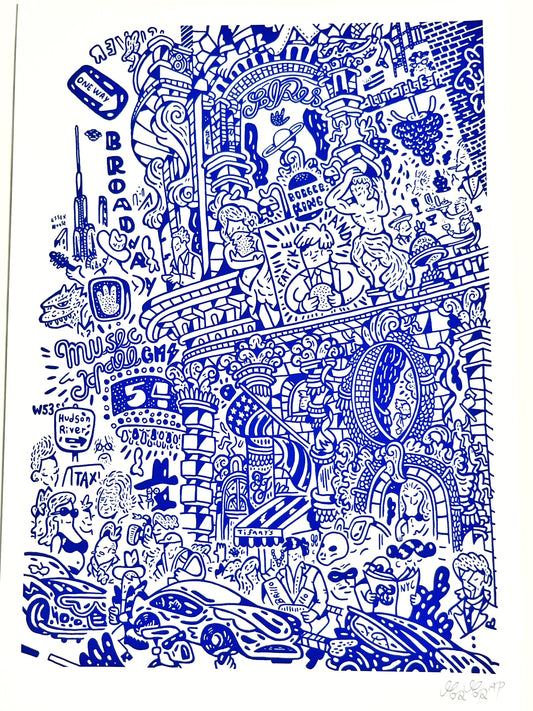 People of New York City - A3 størrelse