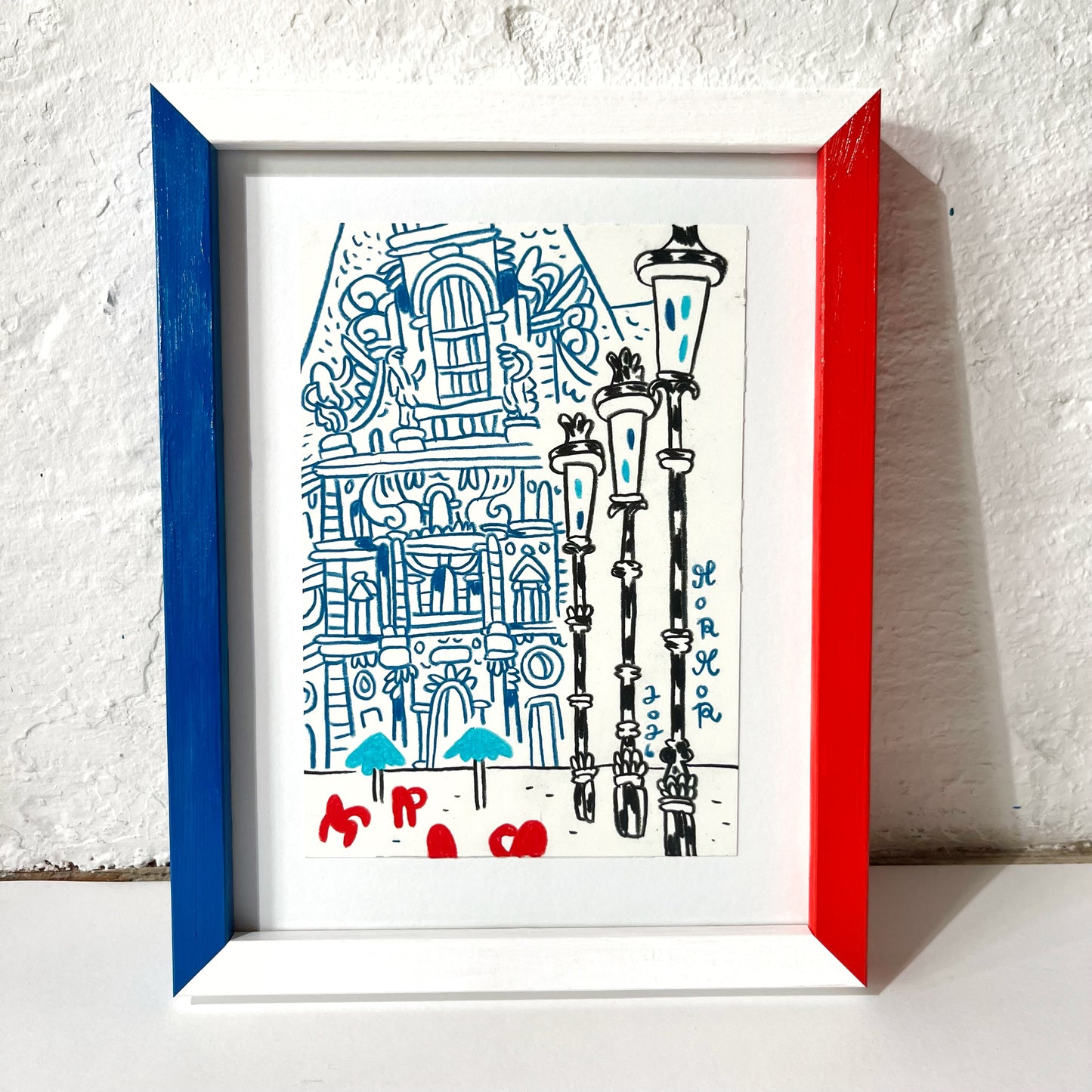 Louvre Paris, 25x19,5 cm