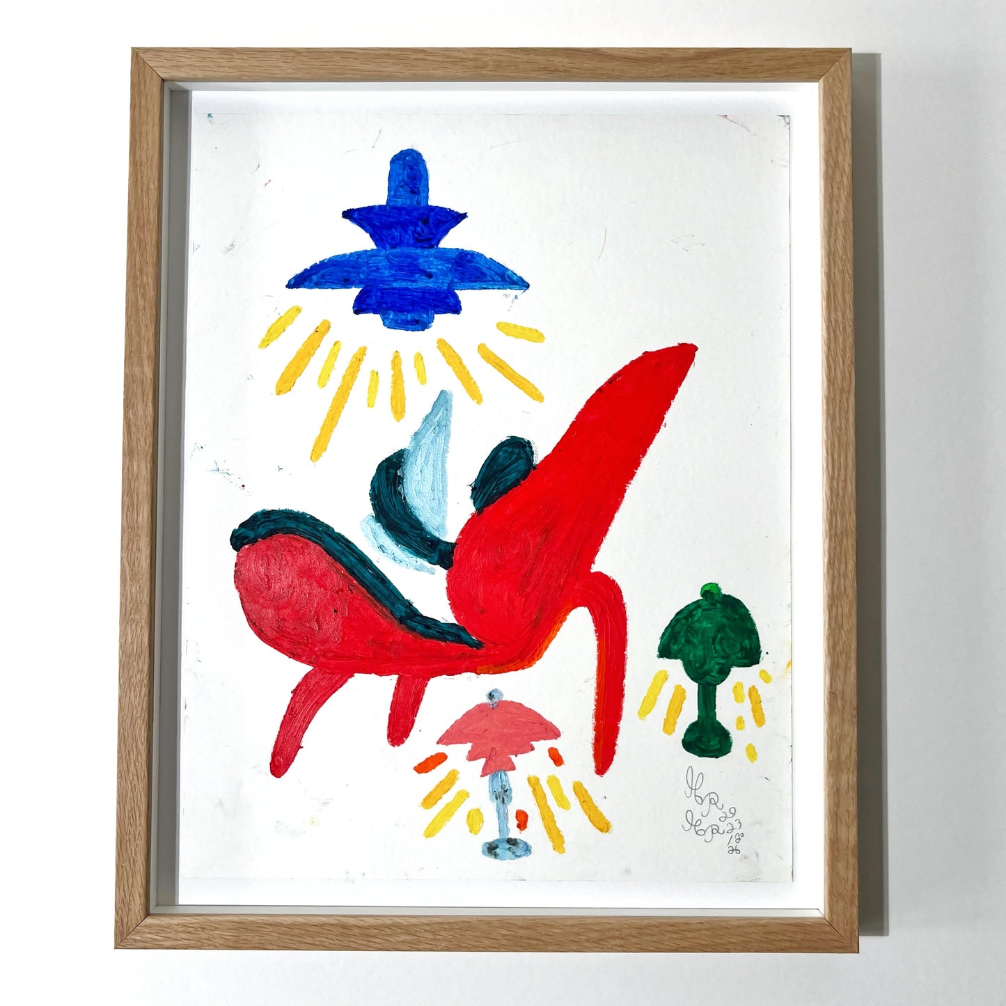 Hjemme - 40x33 cm