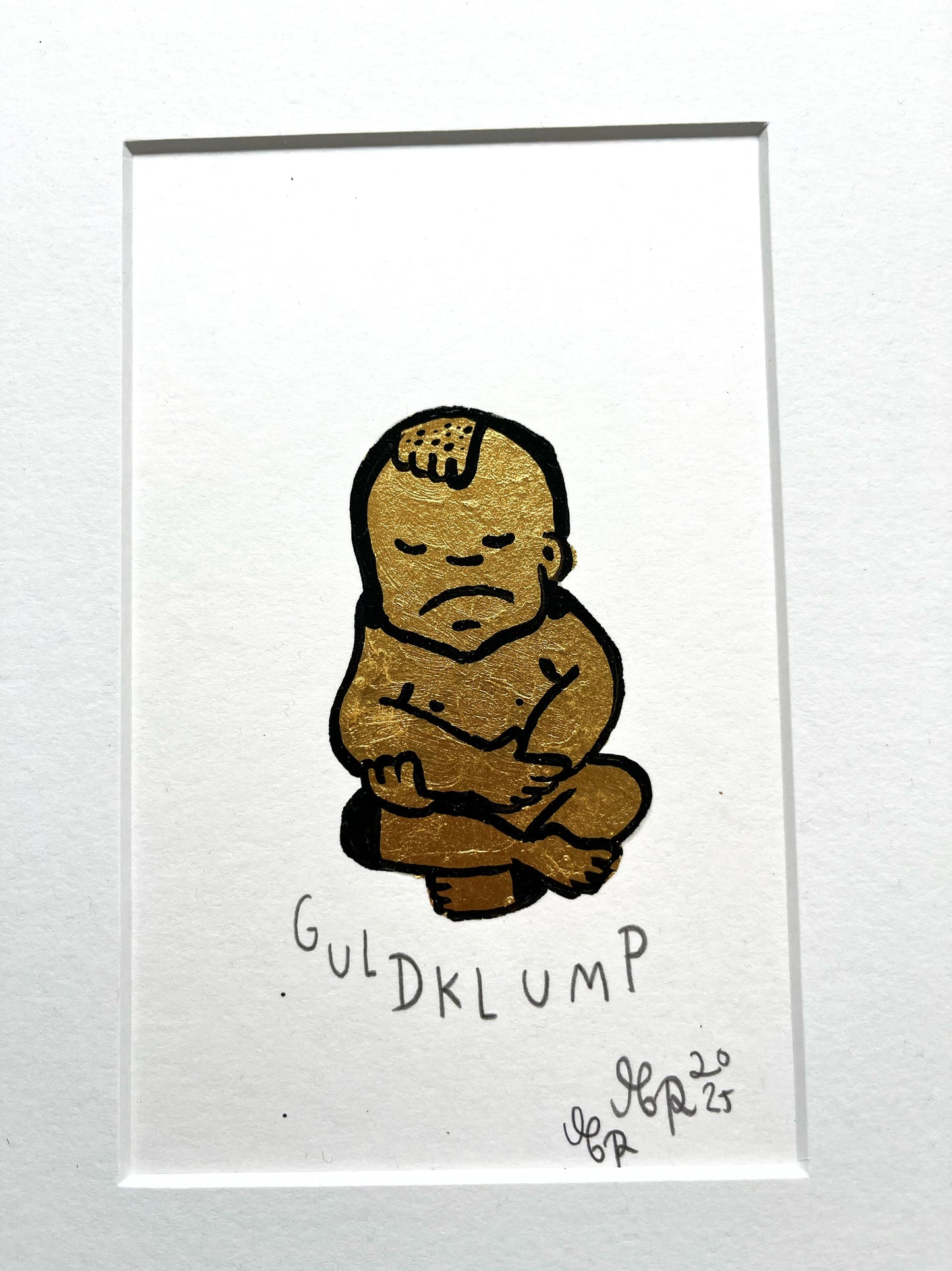 Guldklump - 25x20 cm