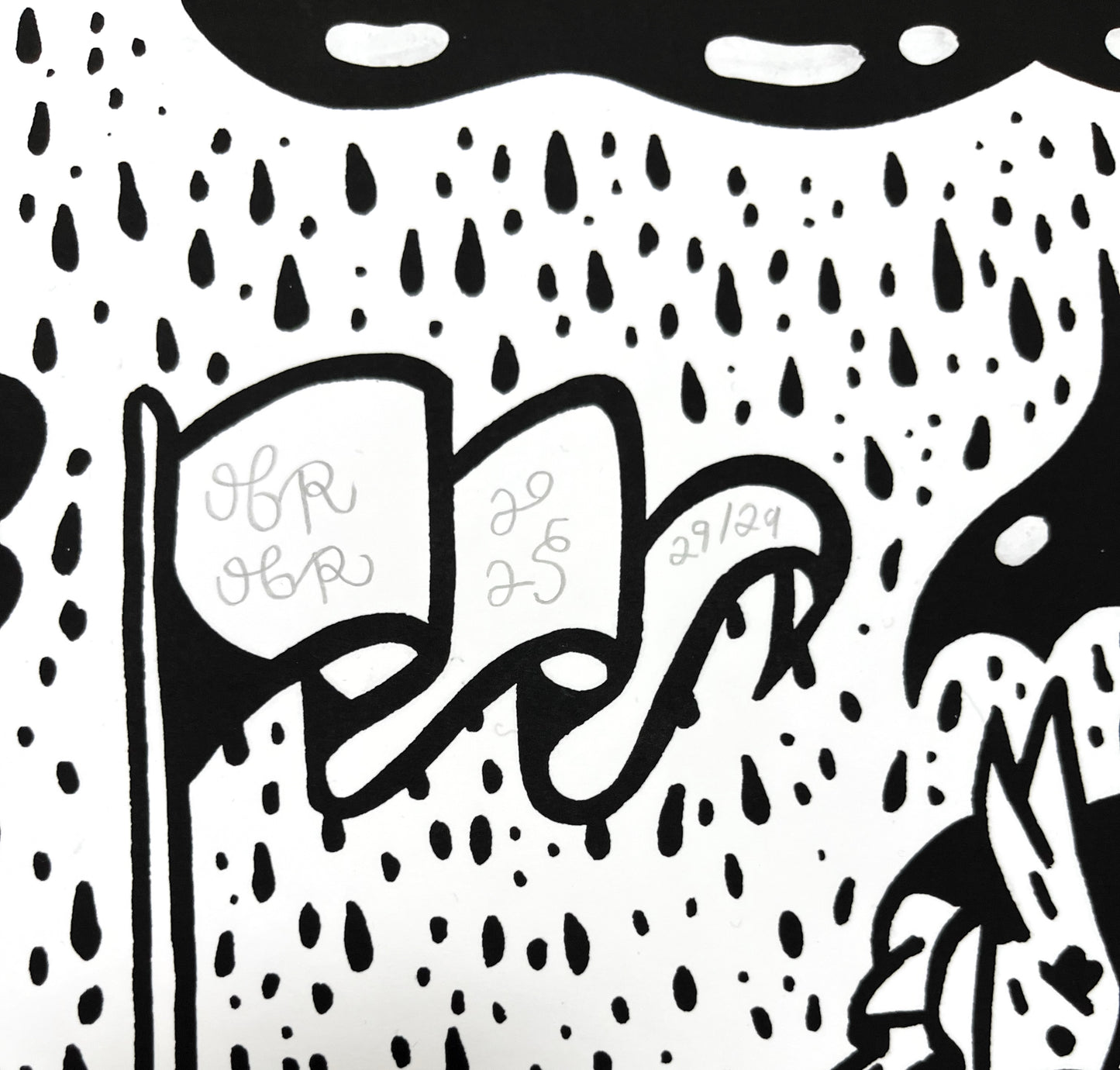 Kun 29 stk. i alt - Sydhavnen - 100x70 cm ☔️