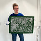 Lavet i et lille oplæg - Legekortet - 50x70 cm
