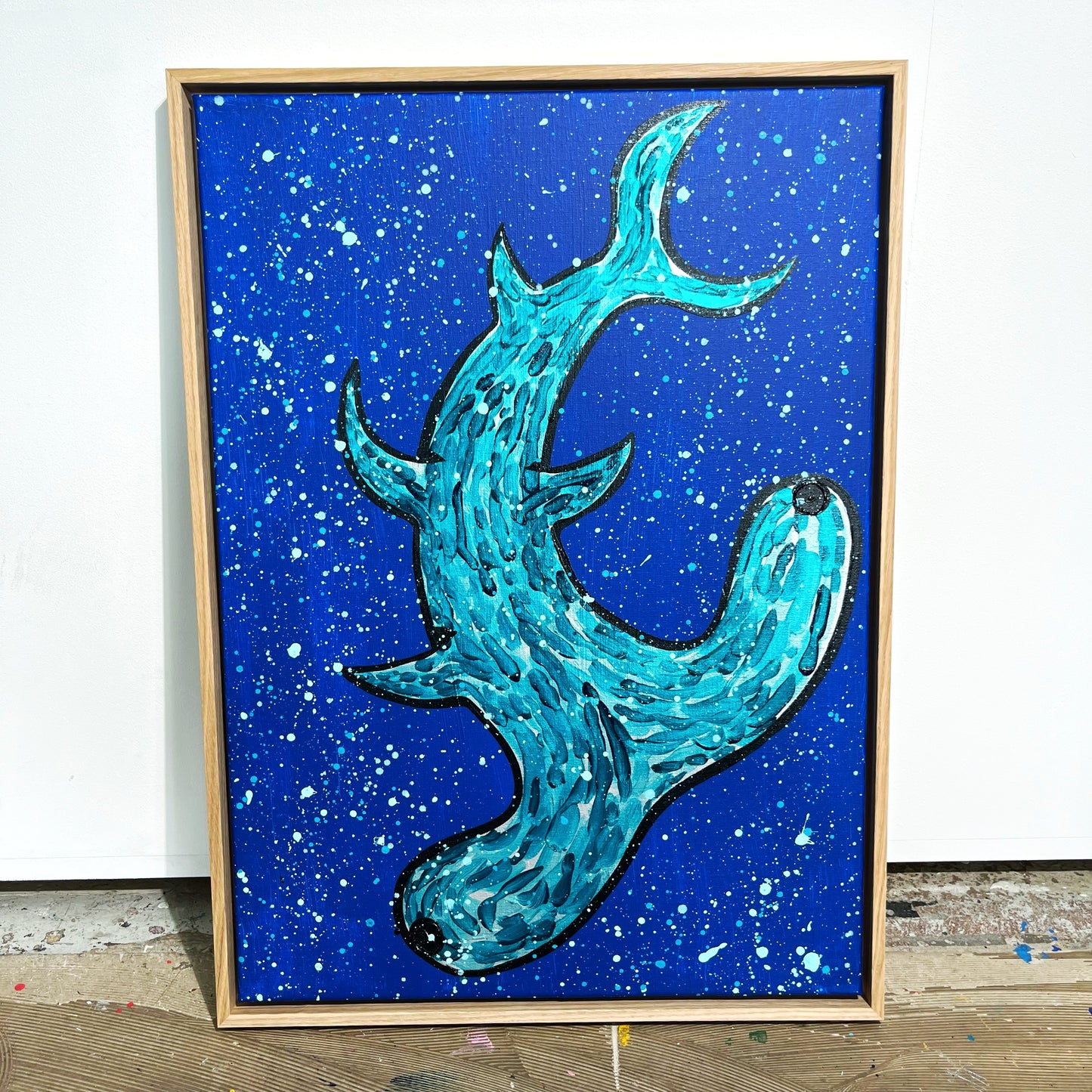 Under overfladen - 74x53cm
