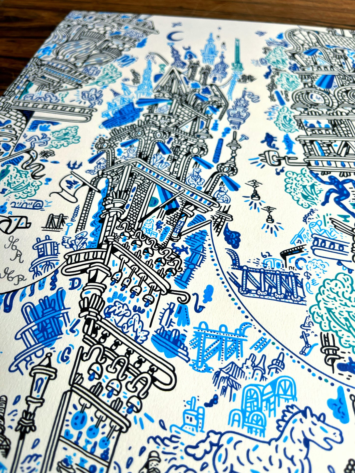 Tiderne Skifter - A3 størrelse 🌃