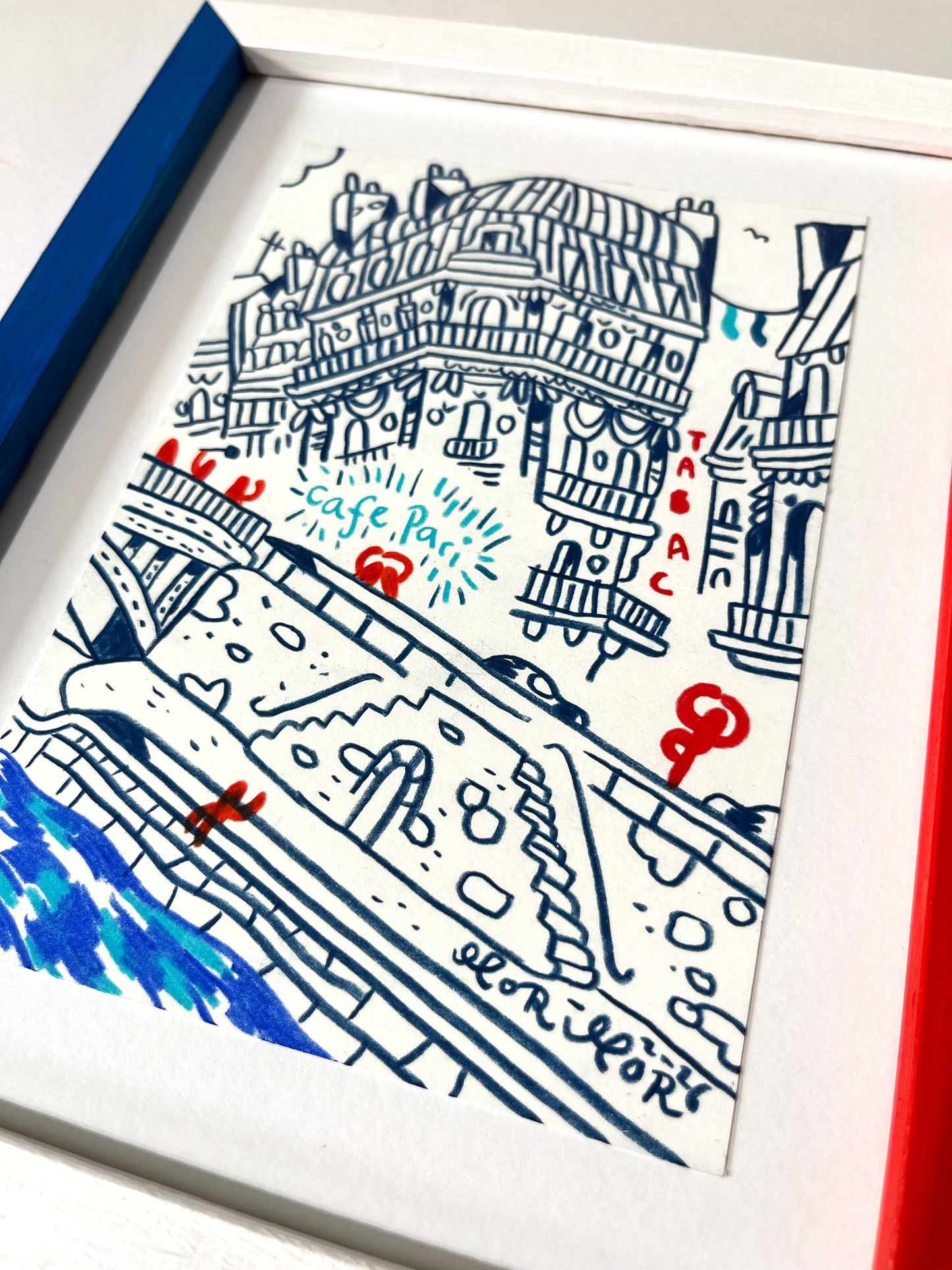 Rue de la Cité Paris, 25x19,5 cm
