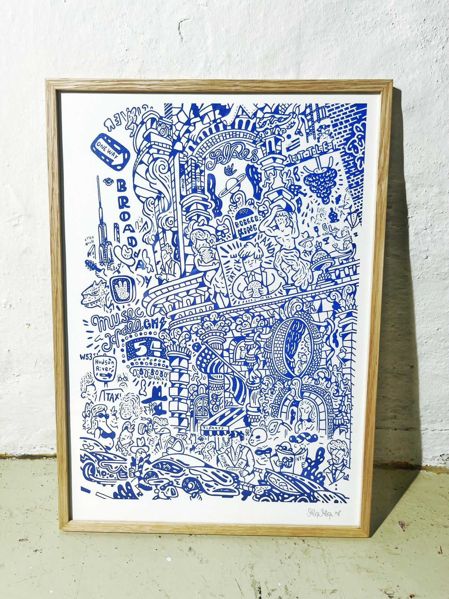 People of New York City - A3 størrelse
