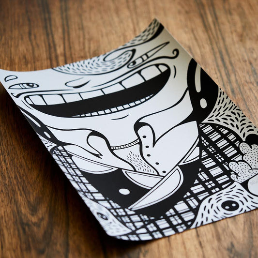 Silver Gentleman - A3 størrelse