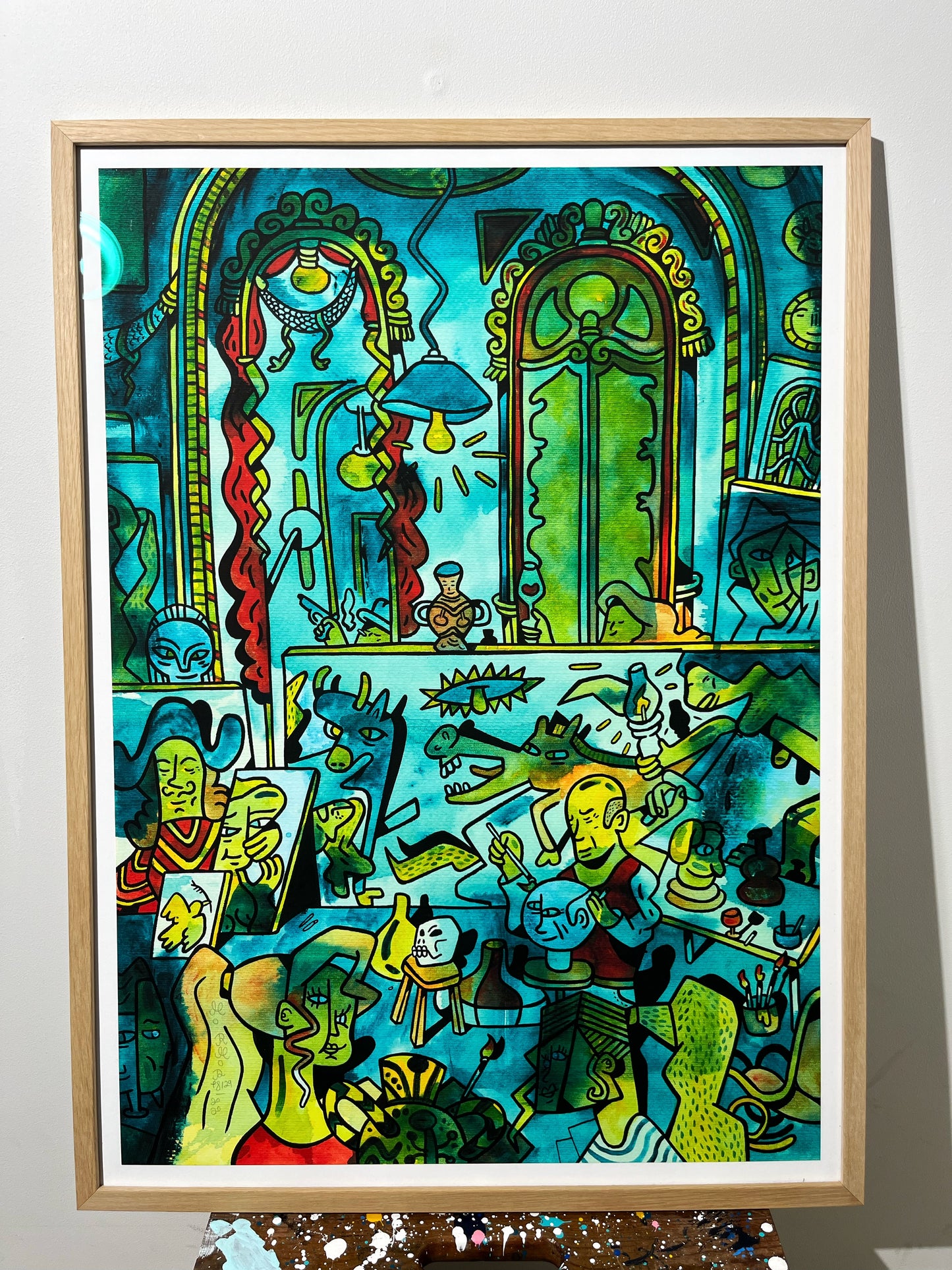 Få tilbage! Atelier Picasso - 76x55 cm