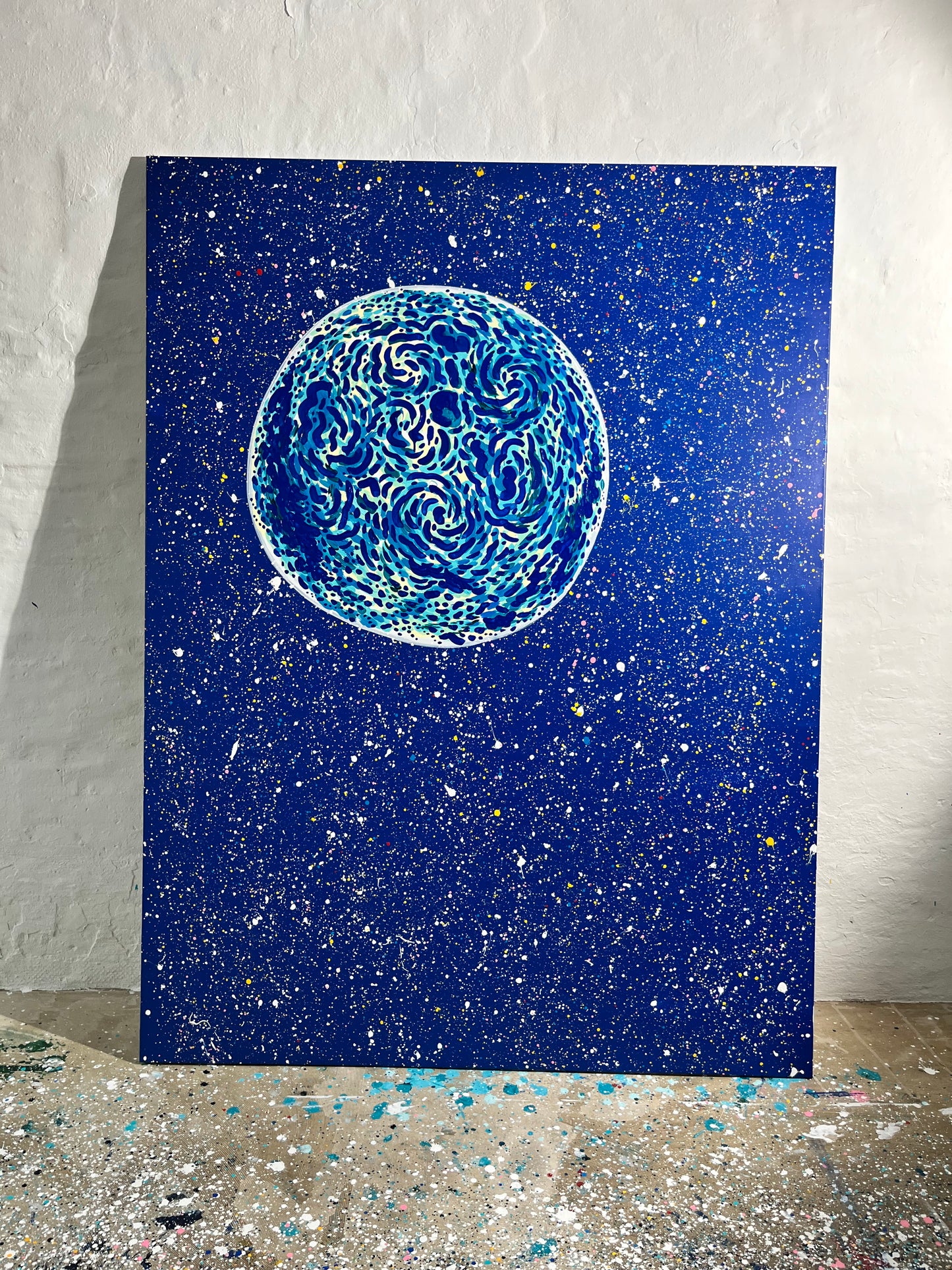 Månen over Kattegat - 200x150 cm