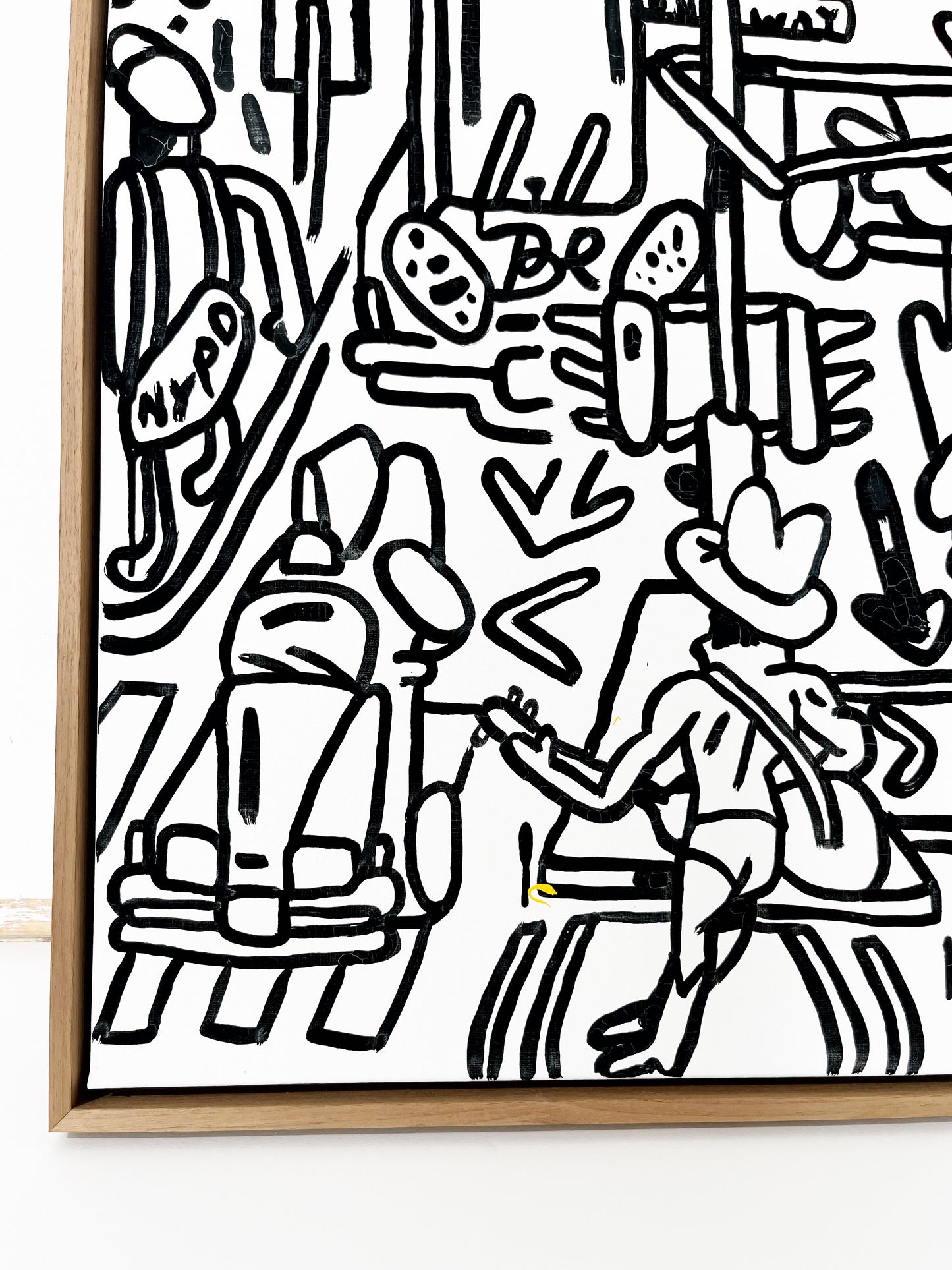 Nackter Cowboy - 50x70 cm