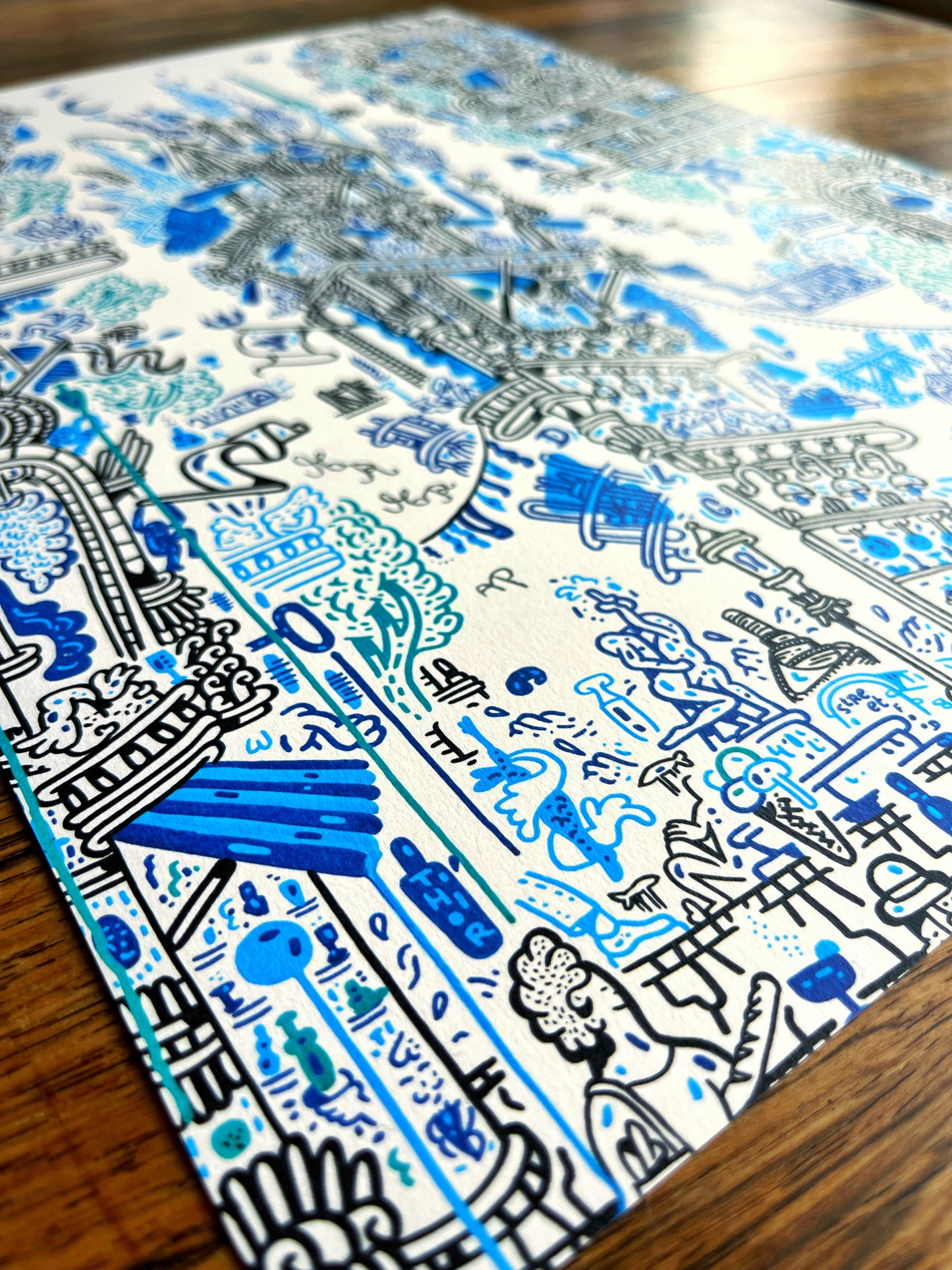 Tiderne Skifter - A3 størrelse 🌃