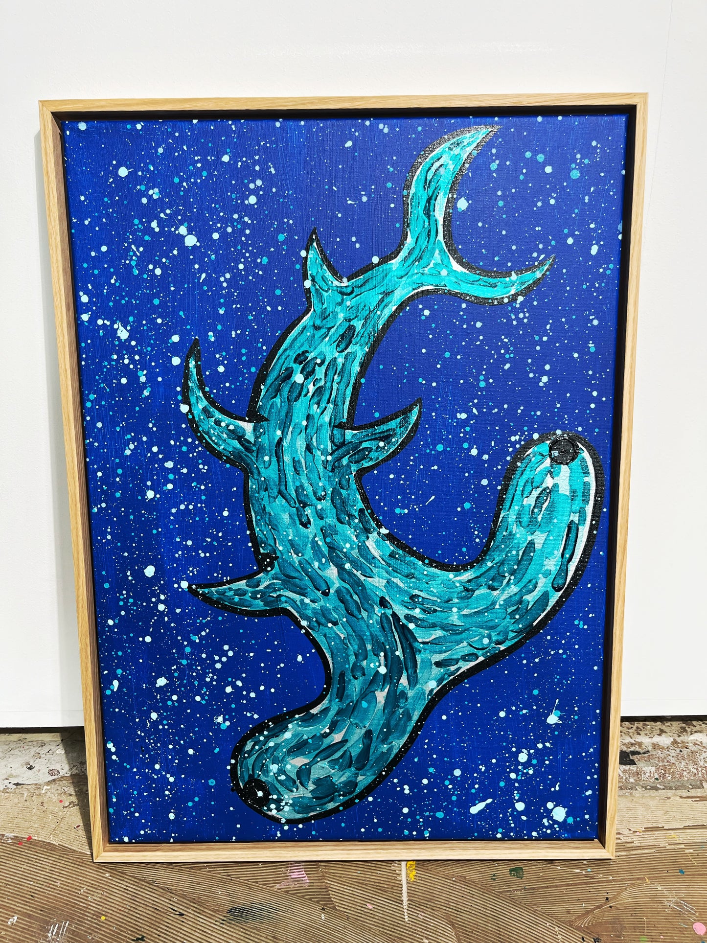 Under overfladen - 74x53cm