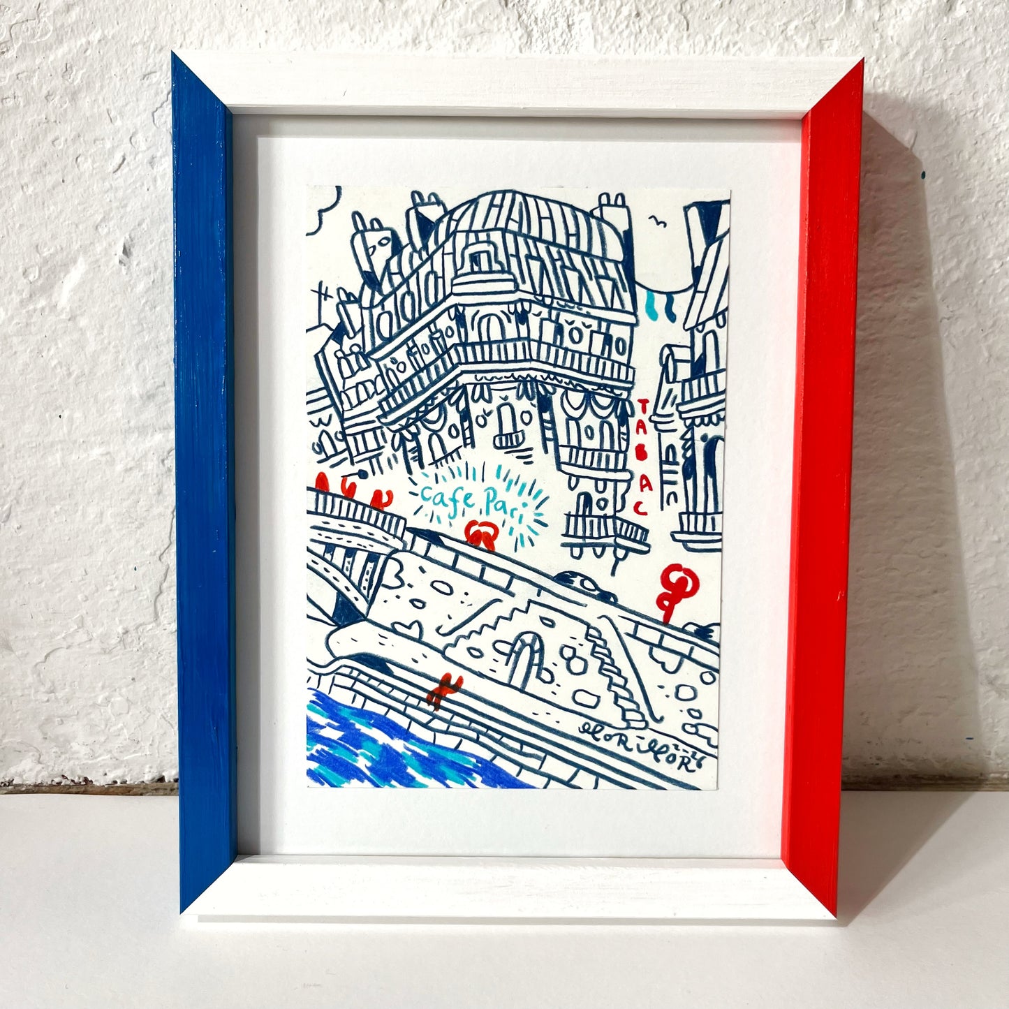 Rue de la Cité Paris, 25x19,5 cm