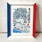 Rue de la Cité Paris, 25x19,5 cm