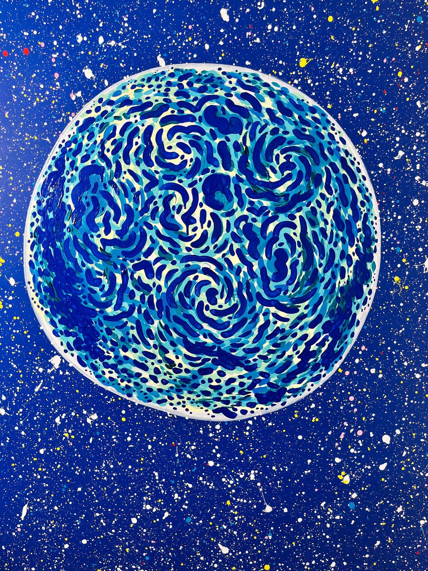 Månen over Kattegat - 200x150 cm