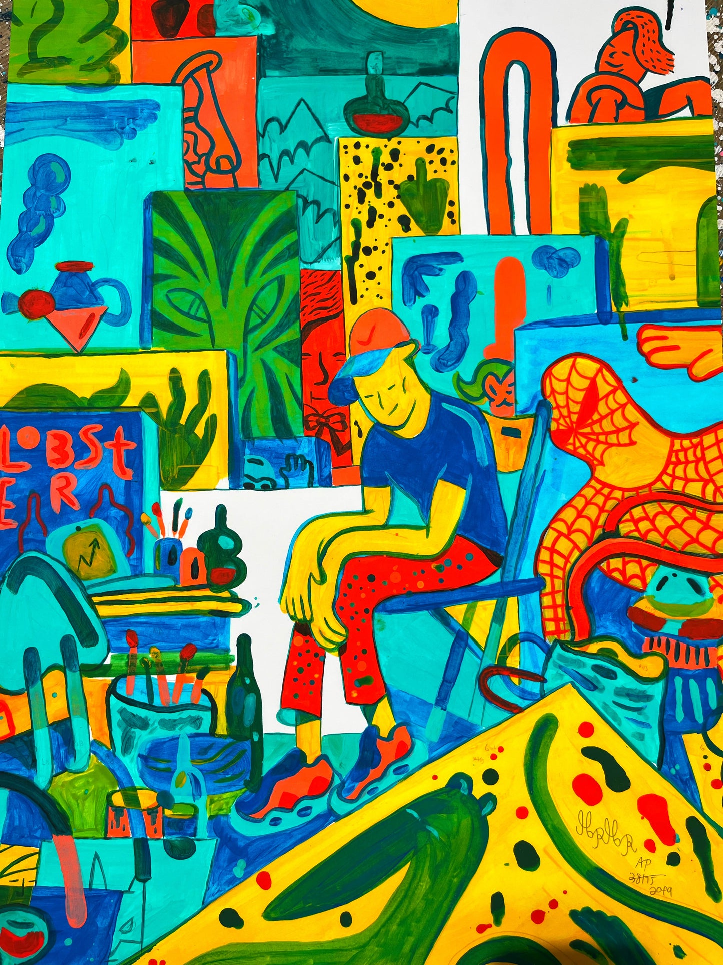 AP udgave af The Studio - 70x50 cm