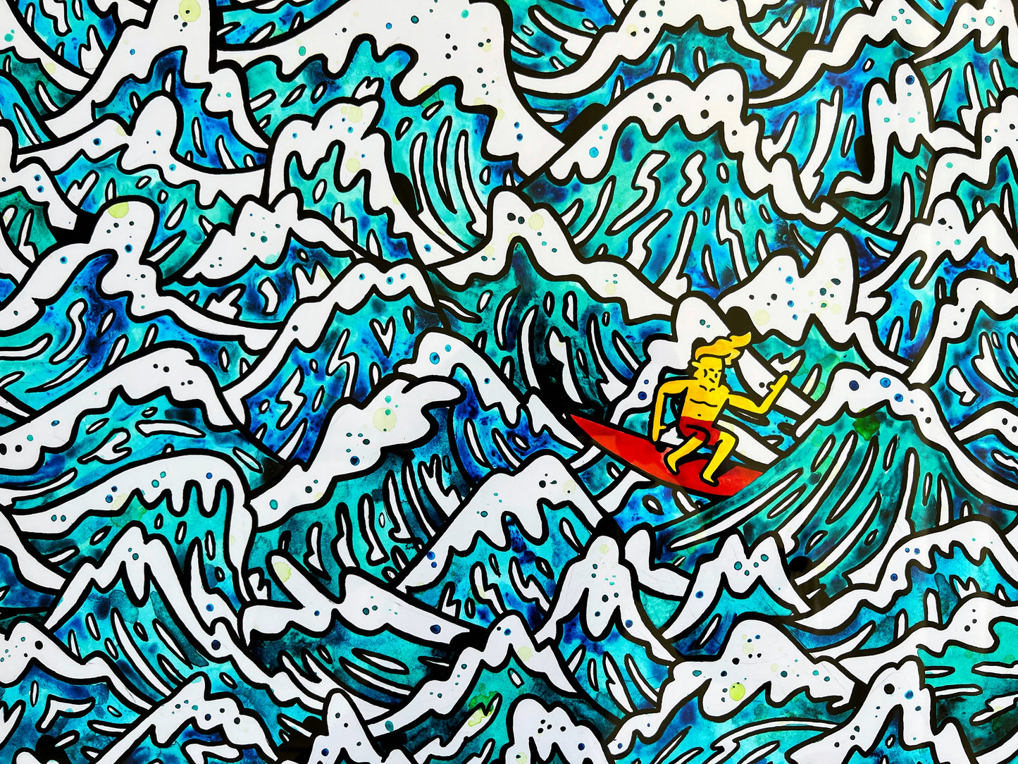 Surf AP - 50x70 cm