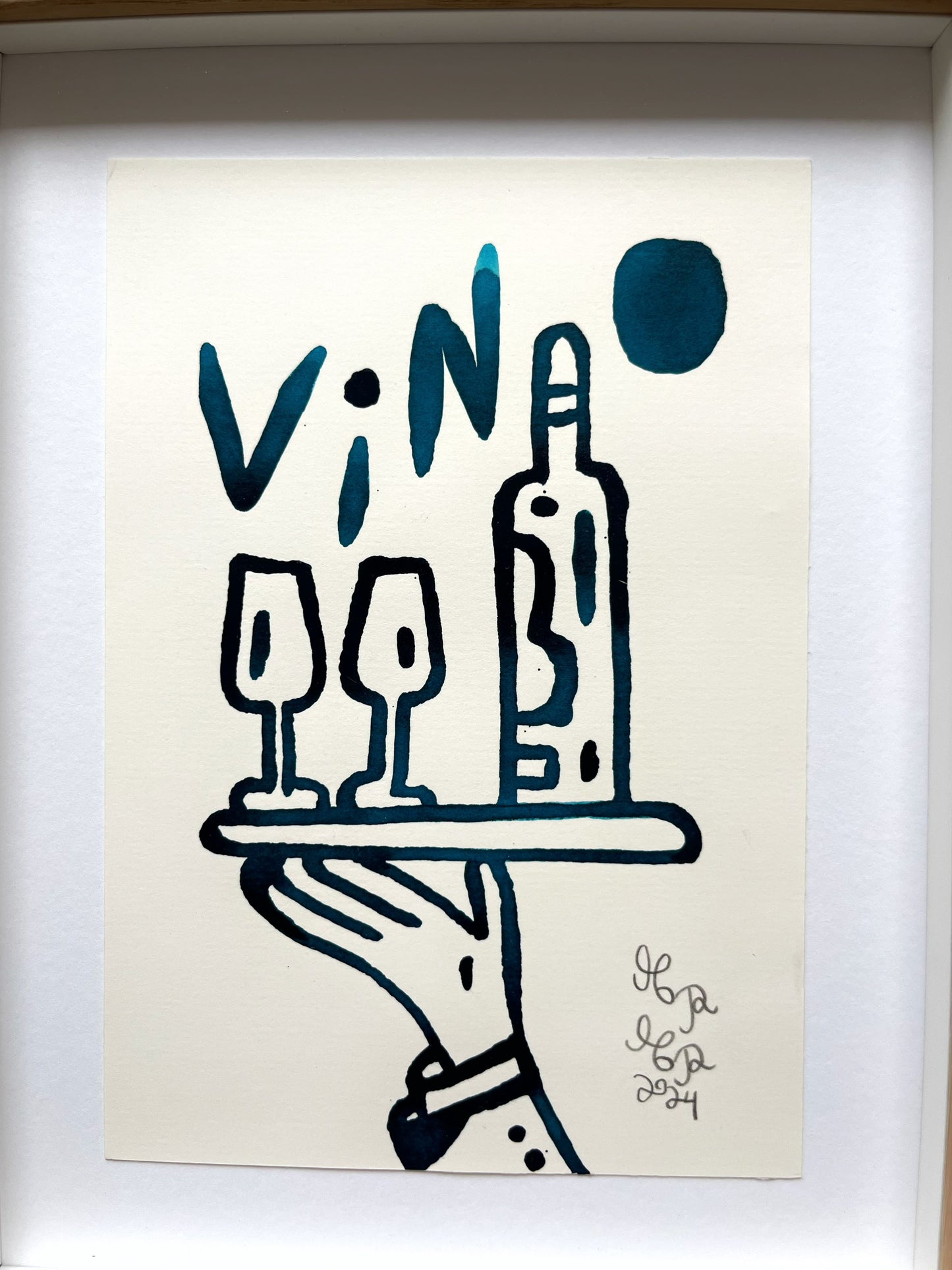 Vino - 25x19 cm 🍷