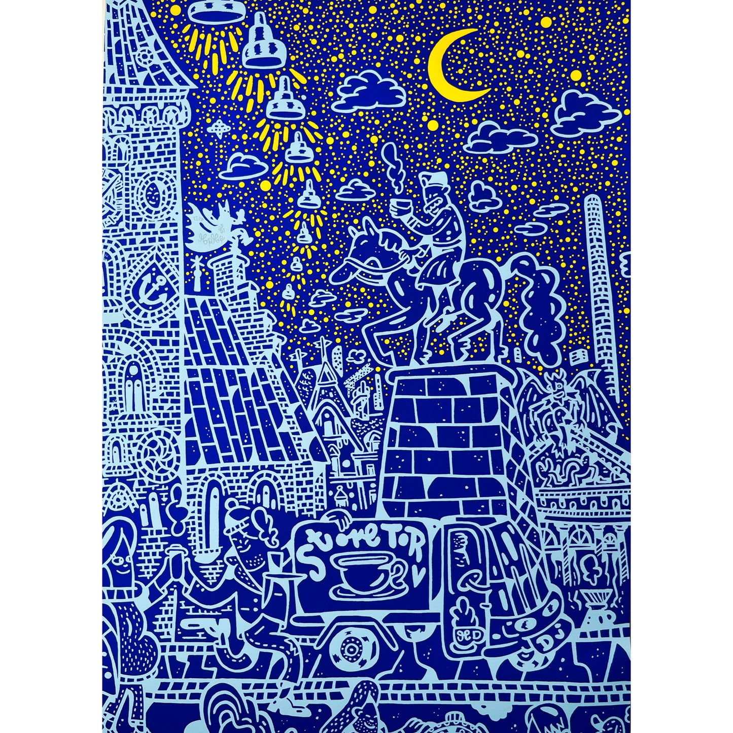 Store Torv - 70x50 cm - 50% er allerede udsolgt! 🌜