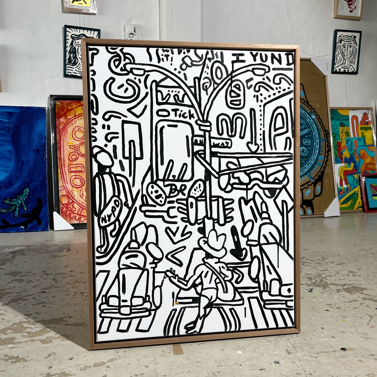 Nackter Cowboy - 50x70 cm