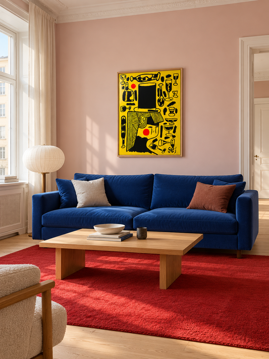 Festerne var sjovere dengang jeg drak alkohol - 84x63 cm