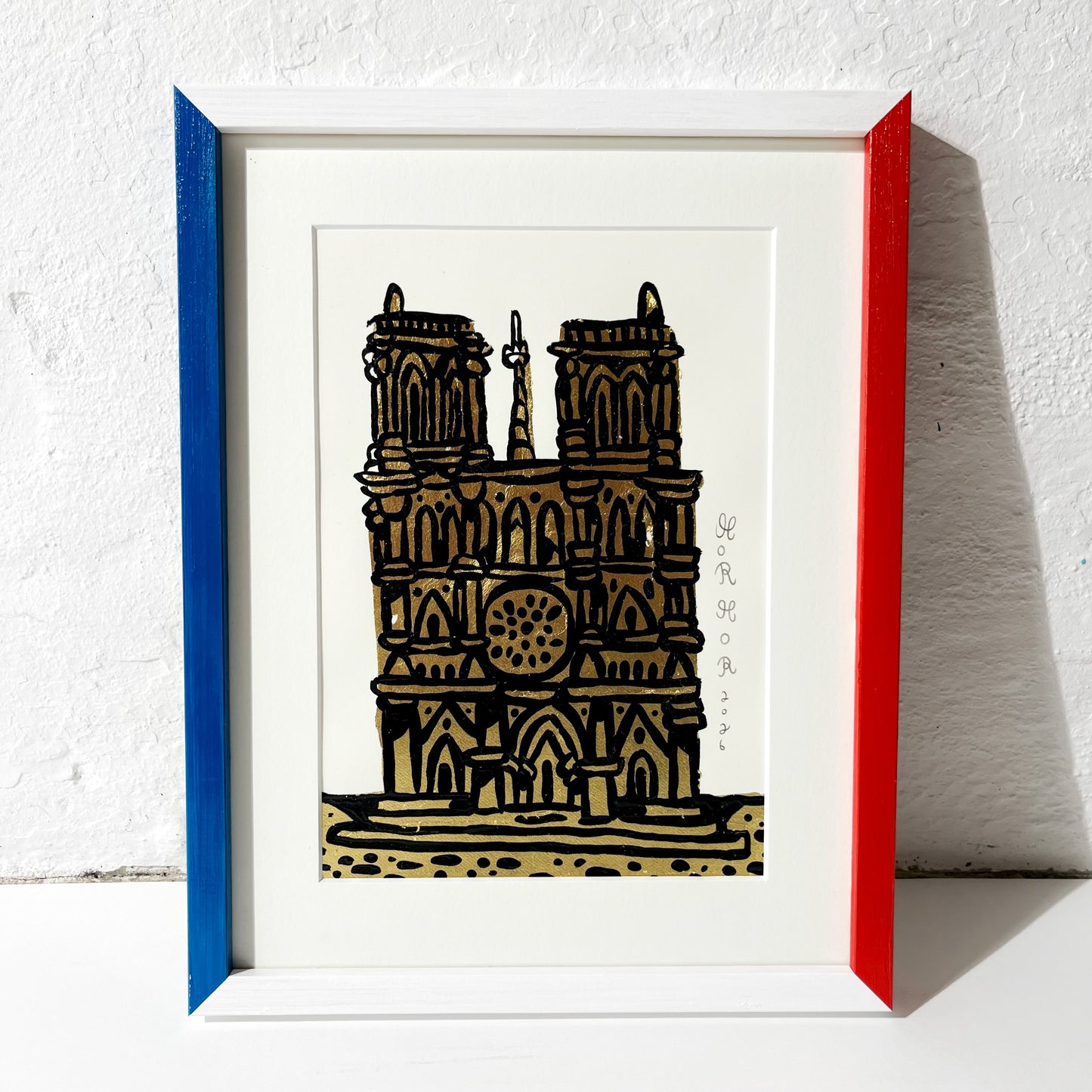 Notre Dame Paris, 35x28 cm