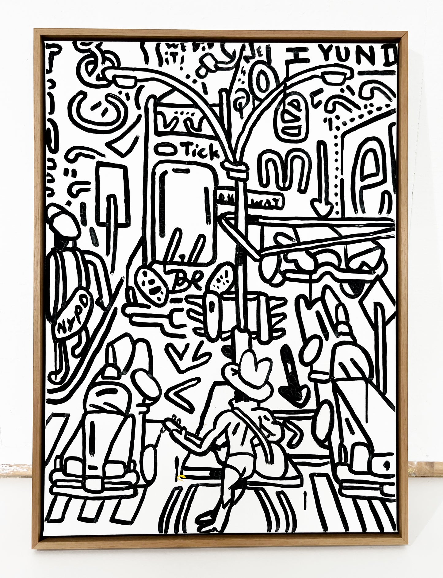 Nackter Cowboy - 50x70 cm