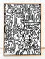 Nackter Cowboy - 50x70 cm