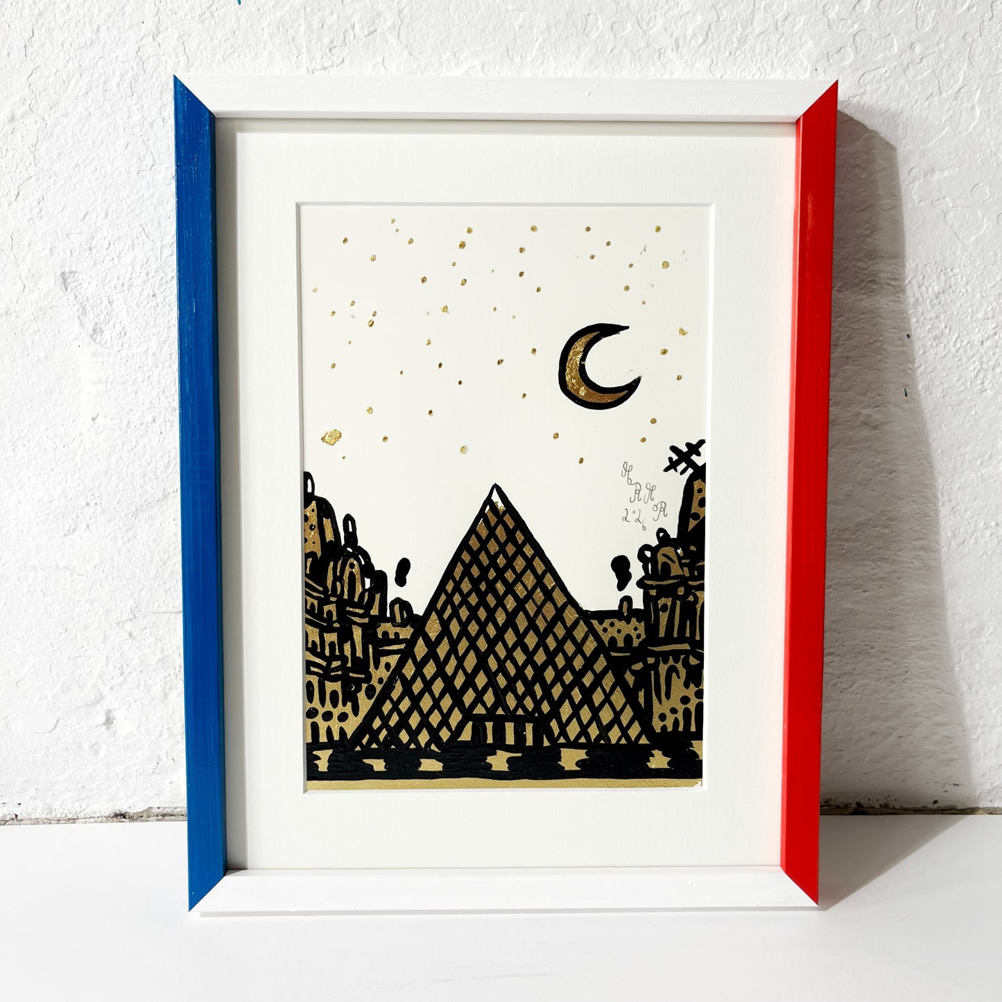 Louvre Paris, 35x28 cm