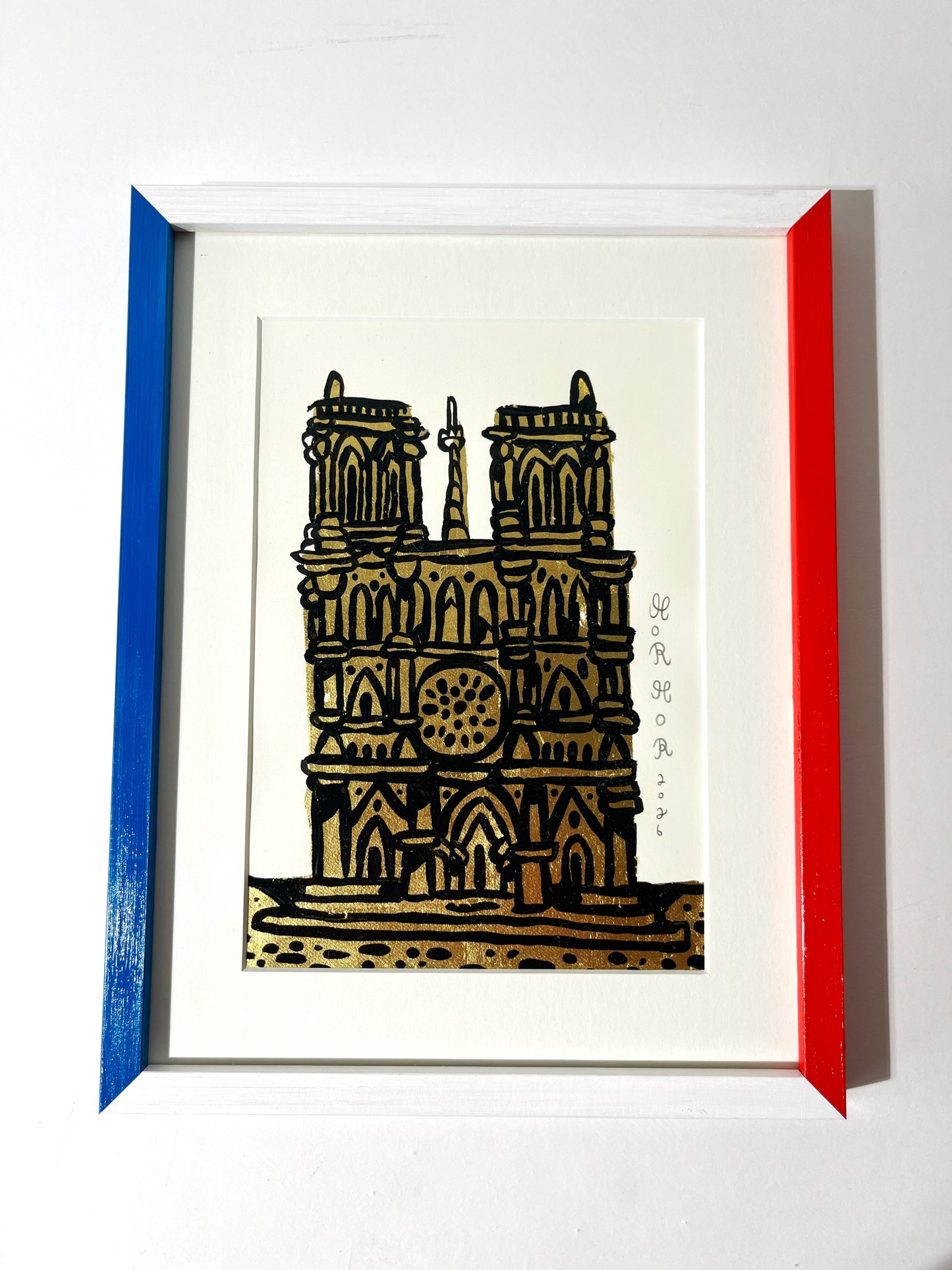 Notre Dame Paris, 35x28 cm