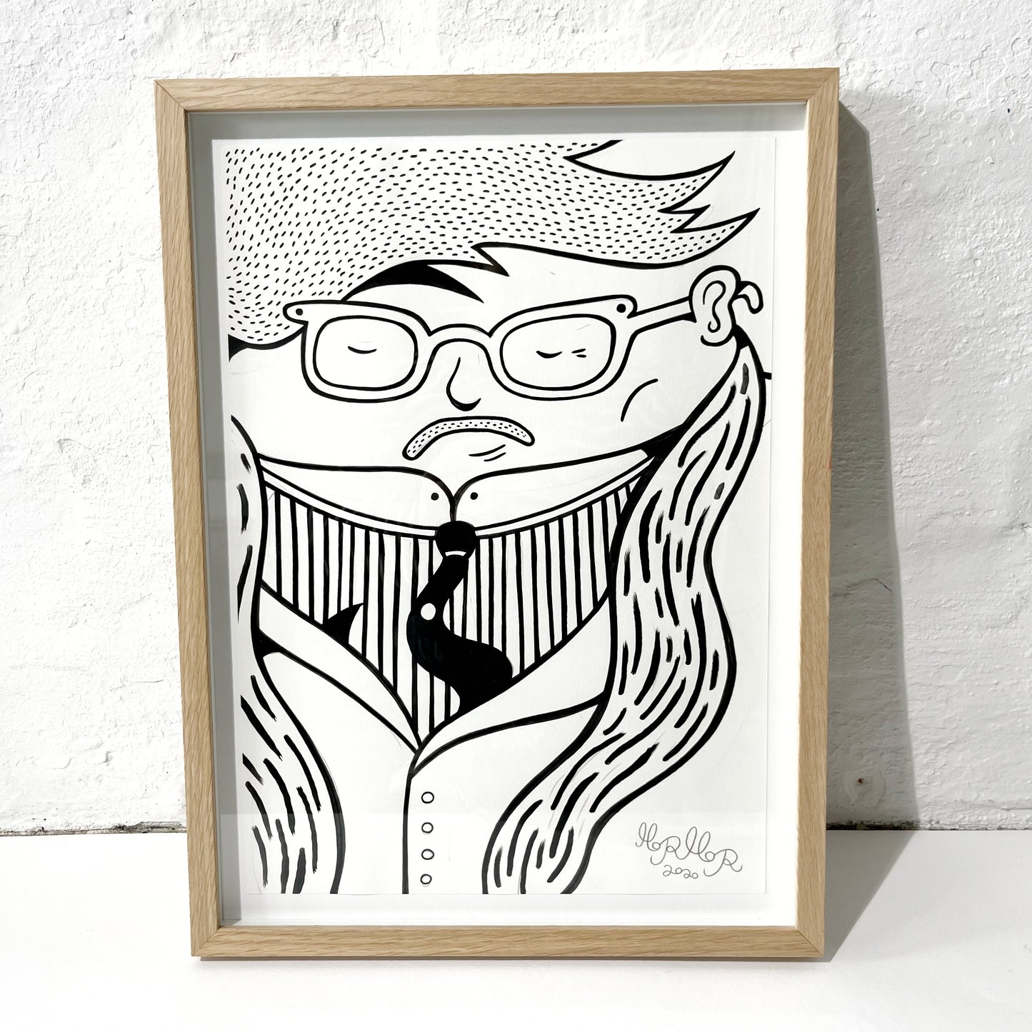 Engelsk Gentleman original - 47x35 cm