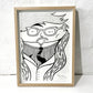 Engelsk Gentleman original - 47x35 cm