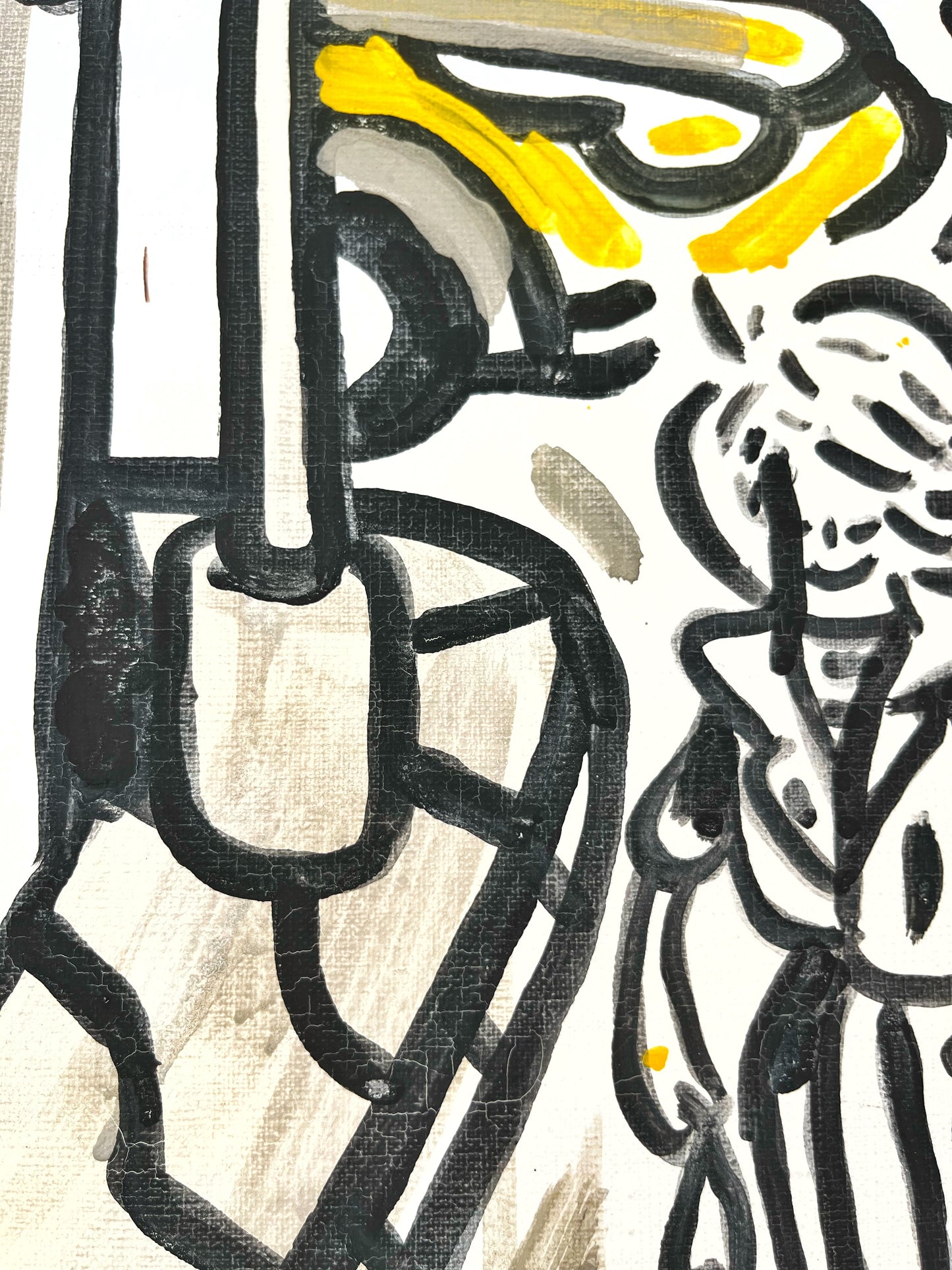 Tribeca dog walk - 73x53 cm
