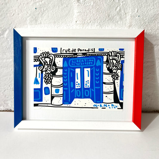 44 rue de Paradis Paris, 25x19,5 cm