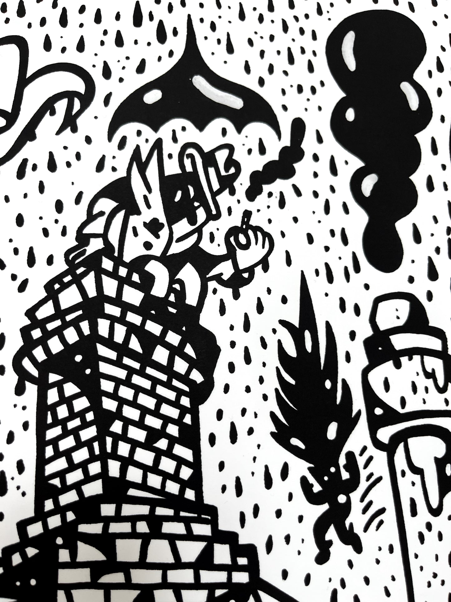 Kun 29 stk. i alt - Sydhavnen - 100x70 cm ☔️