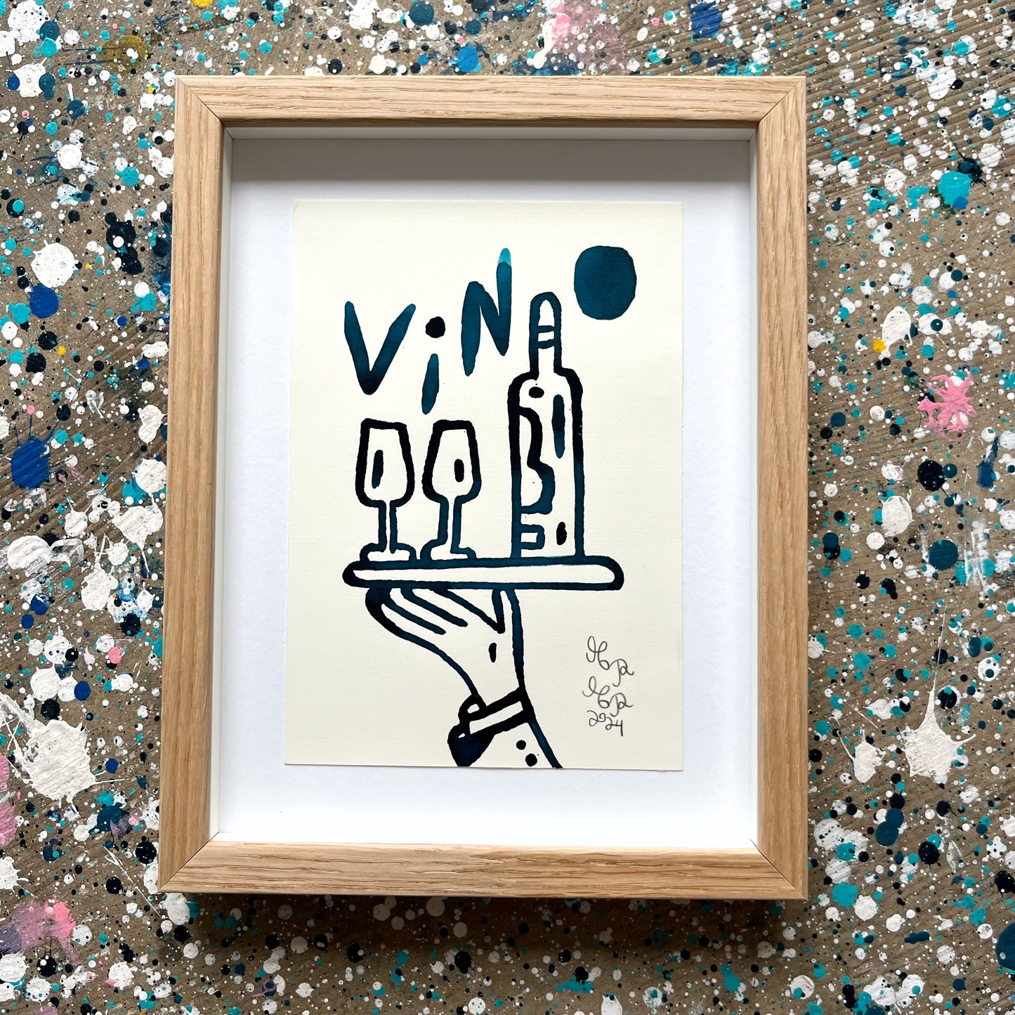 Vino - 25x19 cm 🍷
