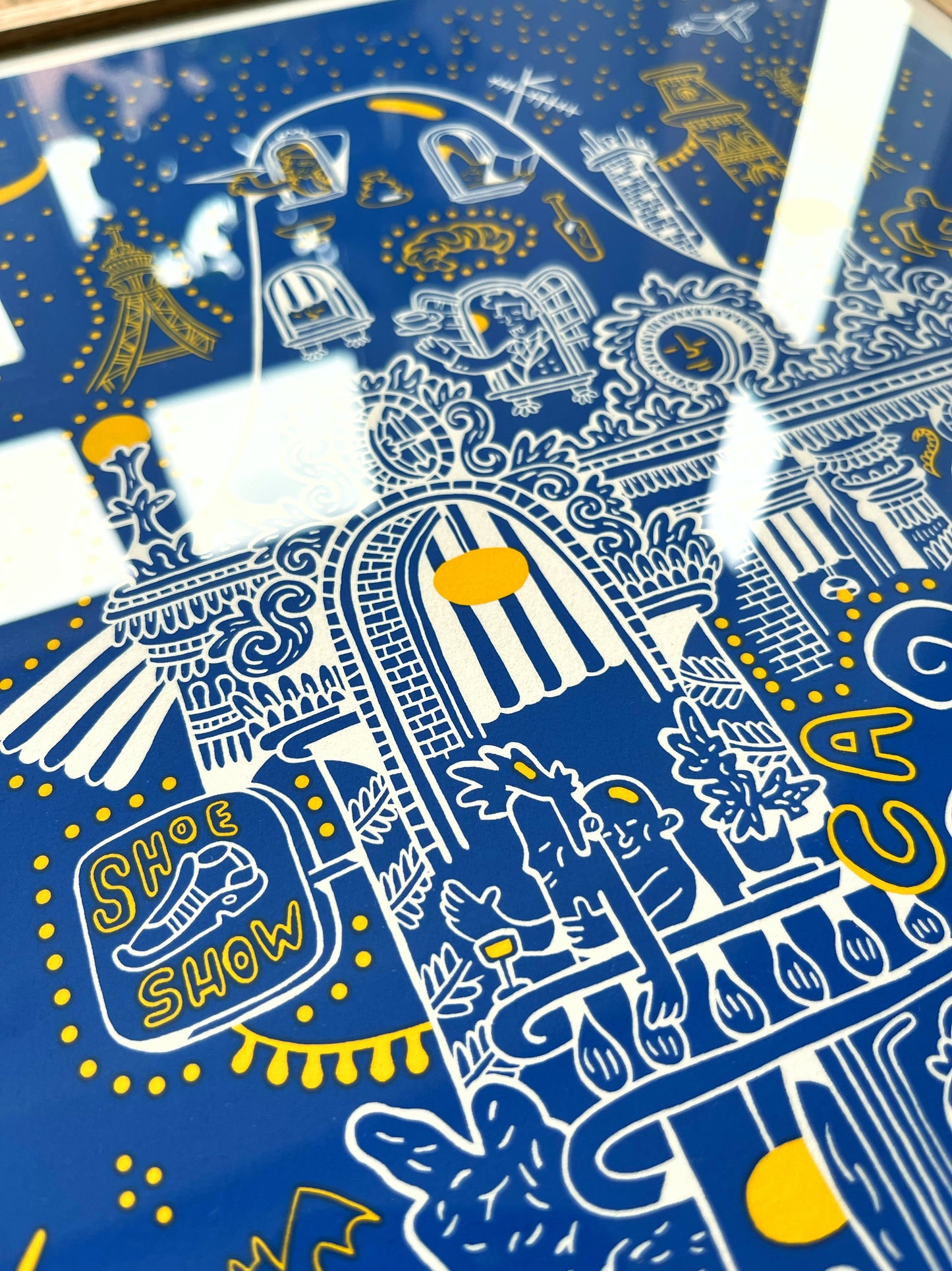 Indrammet Paris - 47x35 cm 🇫🇷