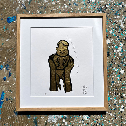 Guldklump - 35x32