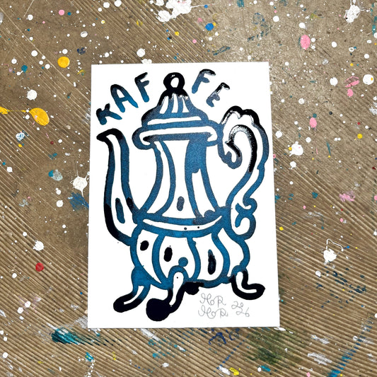 Kaffe - 18x12,5 cm